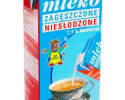 Gostyń Mleko Zagęsz. n/słodzone1l/12